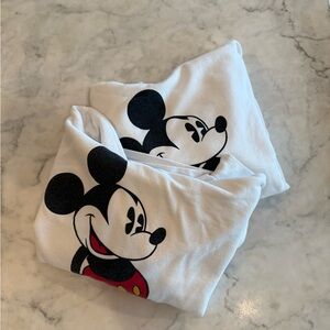 Disney Red and Black Graphic Hoodies